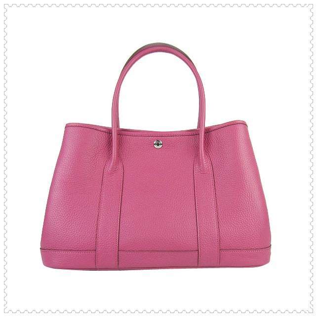 Hermes Garden Party peach large handbags